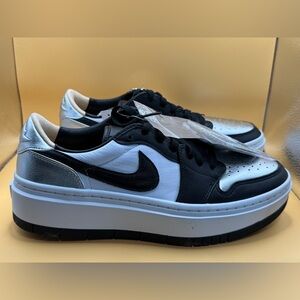 Nike Air Jordan 1 Low SE Elevate Silver Toe 11w 9.5m